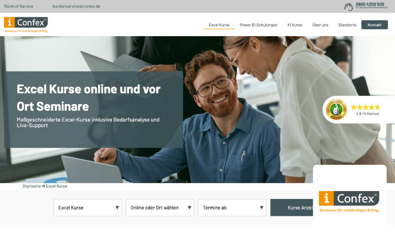 SEO Relaunch Darmstadt Referenz Bildungsinstitut